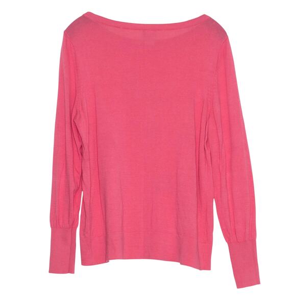 Chicos Sweater Hearts Coquette Y2K Kawaii Valentines Girly Retro Pink 1 Medium 8 - Picture 2 of 8